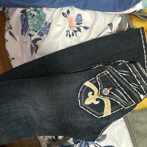 These jeans have tags had them for a while, but not have been used